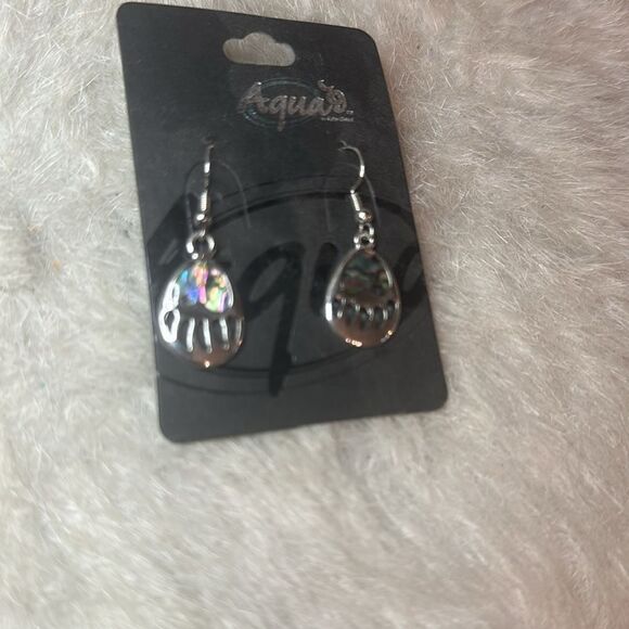 Aqua 9 earrings (1685B) NEW - Picture 2 of 3